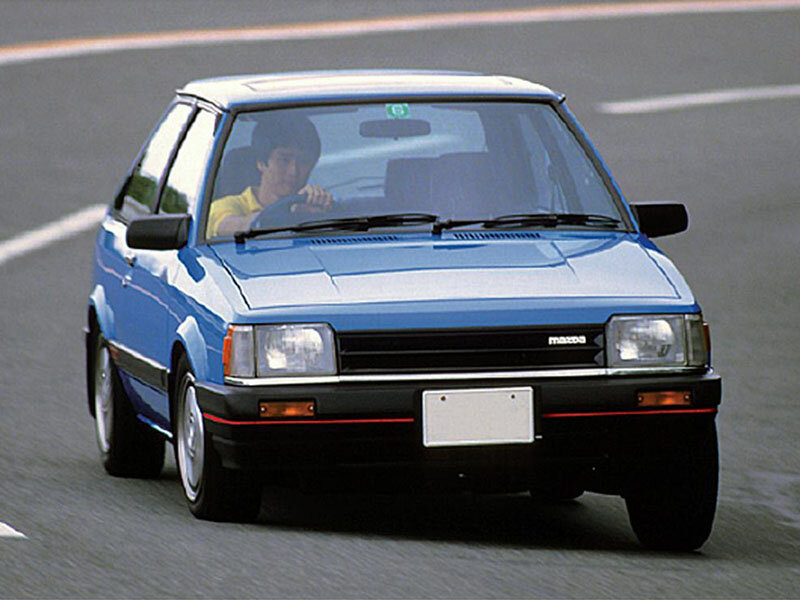 Mazda Familia (BD1031, BD1051) 5 поколение, рестайлинг, хэтчбек 3 дв. (01.1983 - 01.1985)